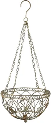 Produktbild von Korb zum Hängen Grau Ø 30 cm