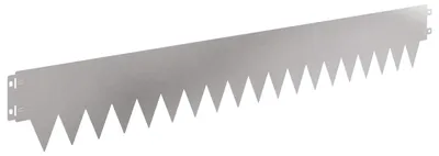 Produktbild von vidaXL Raseneinfassung 20 pcs 103 x 15 cm Metall Silber