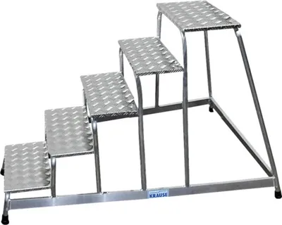 Produktbild von Montagetritt aus Aluminium 5 Stufen
