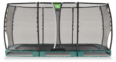 Image de EXIT Allure Premium Trampoline 244x427cm, Enterré, Trampoline Enterrée, Vert