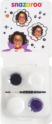 Produktbild von snazaroo™ 1172087 Hexe Kinderschmink-Set lila/weiß/schwarz