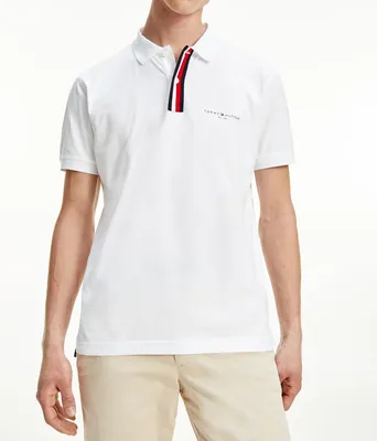 Produktbild von Tommy Hilfiger Herren Poloshirt MW0MW19086-YBR Weiss