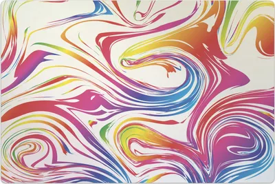 Produktbild von Küchenmatte 150x225 cm Vinylmatte Bodenmatte Dekoration - Farbig Mosaik Abstrakt