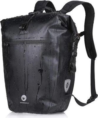 Produktbild von Famanu 3-in-1 Fahrradtasche für Gepäckträger - Wasserdicht, Große Kapazität, Ideal für Radfahren und Reisen
