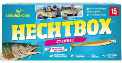 Produktbild von Lieblingsköder Hechtbox - Angelset zum Hechtangeln