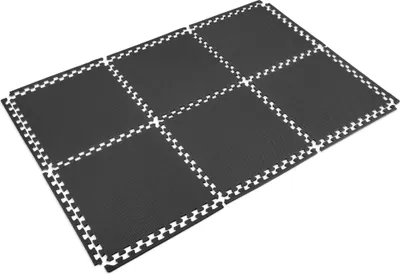 Obrázek produktu pro Gymtek® XXL ochranné podložky - 176,5 x 118 x 1 cm - ochranná podložka na podlahu, gymnastická podložka, sportovní podložka, sada podložek na skládání puzzle, podložka, fitness podložka, podložka pod podlahu