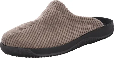 Produktbild von Rohde Herren Pantoffel Textil PVC Sohle Cord Soltau-H 2787, Größe:46 EU, Farbe:Grün