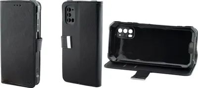Obrázok produktu pre caseroxx puzdro na mobilný telefón kompatibilné s Blackview BV7100  Wallet Case v cierna