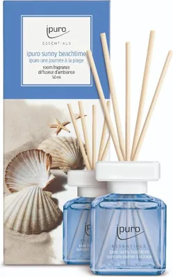 Produktbild von ipuro ESSENTIALS sunny beachtime, Duftflasche, Schilfaroma-Diffusor, 0,05 l
