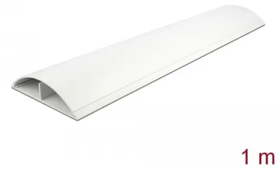 Produktbild von Delock Kabelkanal selbstklebend 119 x 26 mm - Länge 1 m weiß
