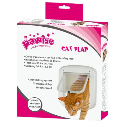 Produktbild von Pawise Katzenklappe 23 cm x 26 cm Katzenklappe