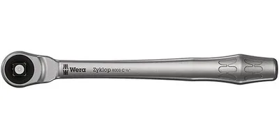 Produktbild von Wera 8003 C, Steckschlüssel-Set, 1 Stück(e), Chrom, Ratschengriff, 1 Stück(e), 1/2"