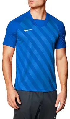 Productafbeelding van Nike heren T-shirt M NK Dry CHALNG III JSY SS, koningsblauw/koningsblauw/wit, maat L