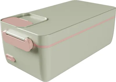Produktbild von Elektrisch beheizte Lunchbox, großes Fassungsvermögen, lebensmittelecht, BPA-frei, wiederaufladbar, kabellos, selbsterhitzende Lunchbox