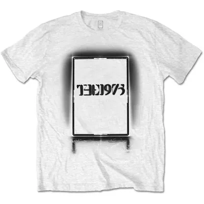 Obrázok produktu pre The 1975 Black Tour White L Tričko