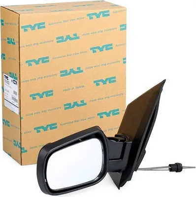 Produktbild von TYC 310-0020 Außenspiegel Seitenspiegel Links für FORD Fiesta Mk5 Schrägheck (JH1, JD1, JH3, JD3) Konvex