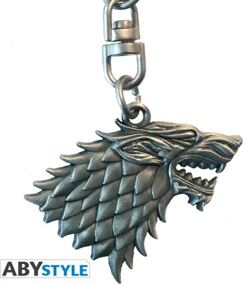 Image de Game of Thrones - Porte-clés Stark 3D (métal)