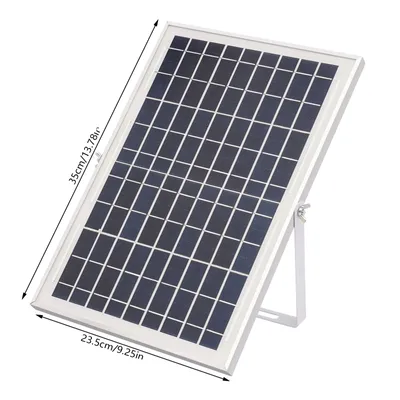 Zdjęcie produktu dla Solarna fontanna z pompą wodną, wysoki przepływ 1000 l/h, wysokość wody 200 cm, kolor srebrny