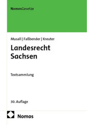 Produktbild von Landesrecht Sachsen