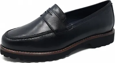 Immagine prodotto di Sioux slip-on e mocassino MEREDITH, pelle liscia, nero, donna