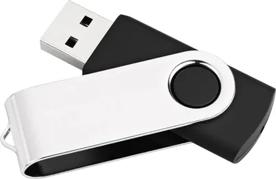 Zdjęcie produktu dla MediaRange MR911NTRL, 32 GB, USB Typu-A, 2.0, 17 MB/s, Obrotowy, Czarny, Srebrny