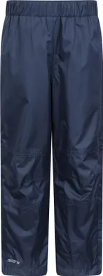 Immagine prodotto di Mountain Warehouse - Pantaloni overtrouser "Spray II" per bambini MW1158 (128) (blu navy)