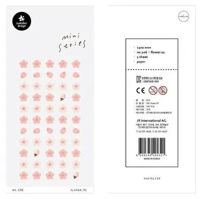 Obrázek produktu pro Samolepky Mini květiny #1 – Suatelier