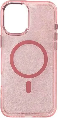 Zdjęcie produktu dla Etui Brokatowe Glitter Case Z Magsafe Na Iphone 16E - Różowe