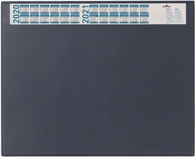 Produktbild von DURABLE Schreibunterlage 650x520 mm mit Jahreskalender und transp