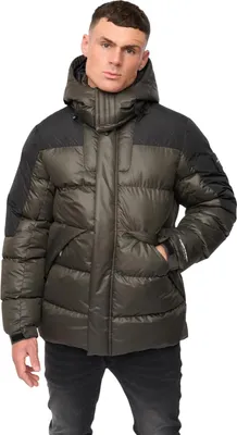 Produktbild von Crosshatch - "Camptor" Jacke Verkleidet für Herren BG1803 (M) (Oliv)
