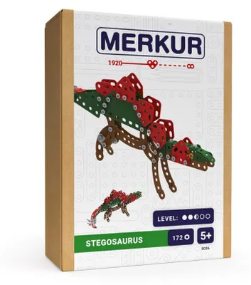 Obrázok produktu pre Merkúr Dino Stegosaurus 172 Dielikov 10998036