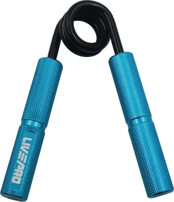 Produktbild von LIVEPRO Aluminium Unterarm Griffkraft Trainer 70 kg blau