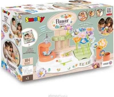 Produktbild von Smoby Kreativset Flower Market