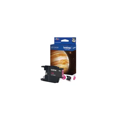 Produktbild von Brother LC1240M Tintenstrahl Tintenpatrone - Magenta - Original - 1 Pack - 600
