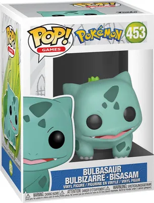 Produktbild von Pokemon - Bulbasaur Bulbizarre Bisasam 453 - Funko Pop! - Vinyl Figur
