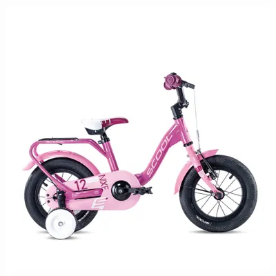 Immagine prodotto di Bicicletta per bambini da 12 pollici, 1 marcia, bicicletta per bambini, S’COOL niXe, dai 2 anni, circa 85-100 cm, rosa