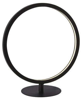 Produktbild von Zeitgenössische Abatjour Circo Stahl Weiß Silikon Schwarz Led 11,8W 3000K
