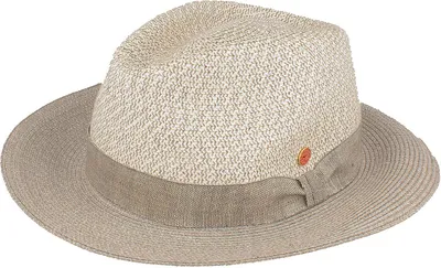 Productafbeelding van Mayser strooien hoed "Traveller Mathis", linnenmix met UV-bescherming, beige, maat M