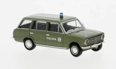 Produktbild von Brekina 22428 - 1/87 Fiat 124 Familiare, 1966, Polizia - Neu