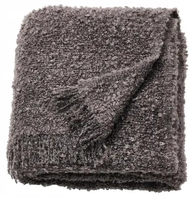 Produktbild von IKEA SANDBRODD Plaid anthrazit 130x170 cm