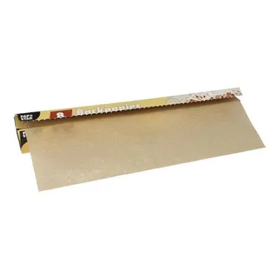 Produktbild von 24 Papstar Backpapier 8 m x 38 cm braun in Faltschachtel 14150