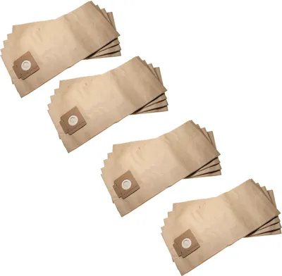 Produktbild von vhbw 20x Staubbeutel Ersatz für Kärcher 6.907-019.0 für Staubsauger - 26,5cm x 25cm braun