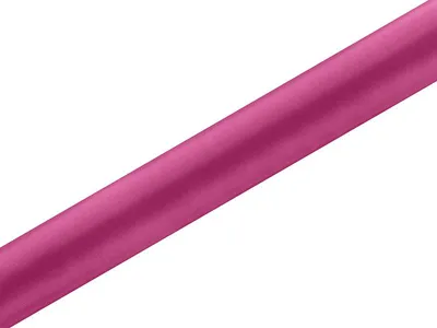 Zdjęcie produktu dla Tkanina satynowa gładka, bieżnik, fuksja, 0,36 x 9 m