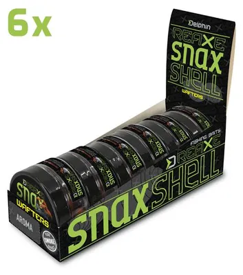 Produktbild von DELPHIN D SNAX SHELL Köder 10mm/30g Lachs – Krebs /wafters/löslich