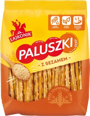 Obrázek produktu pro Lajkonik tyčinky se sezamem 150 g