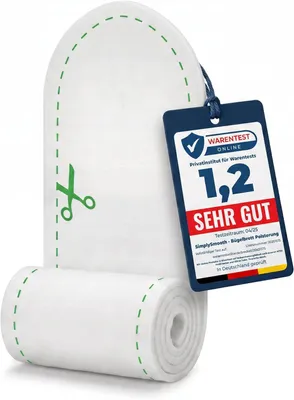 Produktbild von SimplySmooth Bügelbrett-Polsterung 150x55 cm – 8 mm dick - Zuschneidbare Unterlage