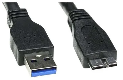Obrázek produktu pro USB kabel (3.0) USB A samec - USB micro B samec 2m černý