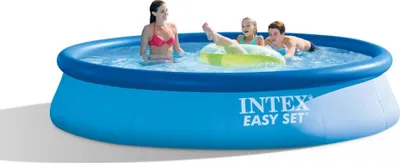 Obrázok produktu pre Nafukovací bazén INTEX - Easy Set Pools® Ø 396 x 84 cm, farba: modrá; 128143NP