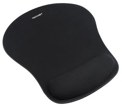 Produktbild von Ergonomisches Mauspad mit Gelkissen, Wasserdicht, Schwarz