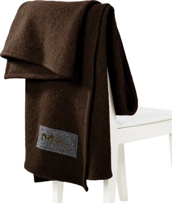 Produktbild von Mufflon W300 Mu-Plaid II brown 220 x 140 cm